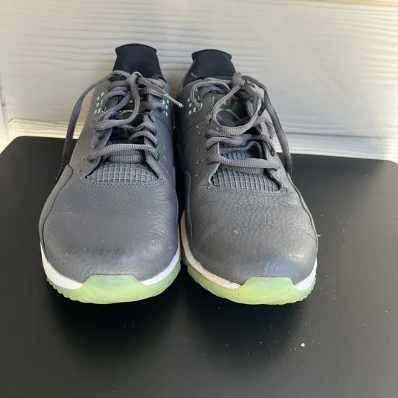 Nike Air Jordan Men's ADG 3 Dark Grey Green Glow Golf Shoes Size 9.5 - Picture 6 of 13